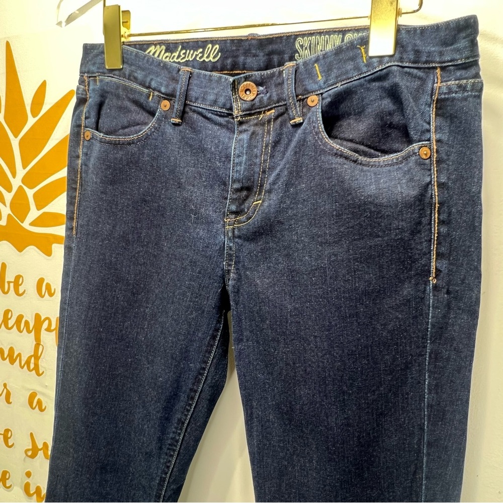 MADEWELL Skinny Skinny Mid Rise Jeans Denim Size 28 - Picture 3 of 13